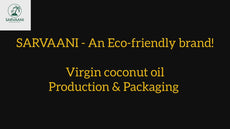 SARVAANI Natural Virgin Coconut Oil - 100% pure, and unrefined. ತೆಂಗಿನಕಾಯಿ ಎಣ್ಣೆ -  3Liter